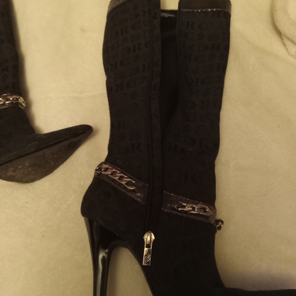 High heeled rocker wear boots - Picture 3 of 4